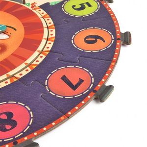 Mdieer MD3020 25 pièces gros <span class=keywords><strong>jeux</strong></span> <span class=keywords><strong>de</strong></span> puzzle papier puzzle horloge numérique Cognition mon voyage dans le temps <span class=keywords><strong>pour</strong></span> enfants enfants - Product Image 6