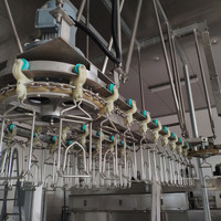 Abattage de volailles halal outils usagés couteaux choc poulailler équipement d'abattoir avec emballage