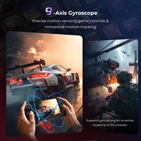 Manette Abxylute N6 Switch 2 avec Protocole NS2, Remapping des Boutons C ABXY, Gyroscope 9 Axes, Joystick Hall, Caoutchouc Conducteur, Ergonomique
