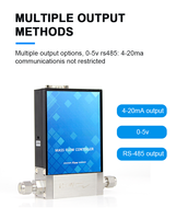 SENTEC presisi tinggi Area variabel mikro pengendali aliran udara massa Gas alat pengukur aliran massa hidrogen amonia RS485 Modbus