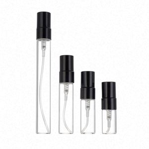 Botella de Perfume de Vidrio Ámbar Portátil Reciclable de 2ml 10ml con Logotipo Personalizado, Cabezal de Bomba de Aluminio Anodizado a Prueba de Luz, Impresión Serigrafiada - Product Image 3