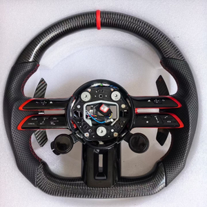 Volant personnalisé en fibre de carbone adapté aux Mercedes-Benz CLS G CLASS W205 W213 W251 W292 W222 W463 W464 - Product Image 1