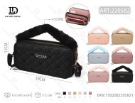 Bolso bandolera para teléfono con doble cierre para mujer, material PU, MIT-22001 - Product Image 1
