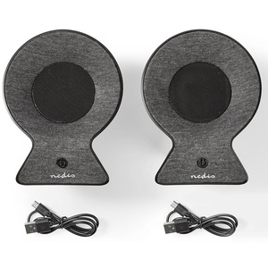Altavoz Bluetooth Estéreo Nedis 30W Antracita, Sistema de Audio de Escritorio - Product Image 5