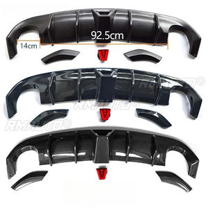 Diffuseur de pare-chocs arrière pour VW Scirocco R 2015-2017, pièce de modification, protection de pare-chocs, accessoires auto - Product Image 4