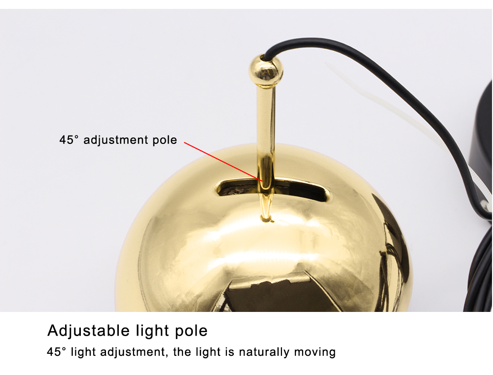 Modern Glass Ball Crystal led Pendant Lights Gold Chandelier Restaurant Bar Dining Pendant lamp Living Room Luminaire