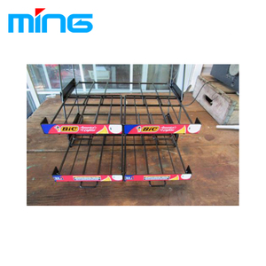 High Quality Galvanized Metal <b>Wire</b> Supermarket Display <b>Rack</b> with Quick Installation Customizable Size & Solid <b>Shelves</b> - Product Image 3