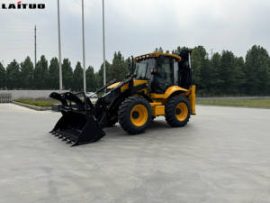 Быстрая доставка: Экскаватор-погрузчик LaiTuo Yuchai 4CX, 9600 кг, ковш 1,2 куб. м, 4x4, в продаже - Product Image 6