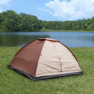 Tente de camping 2-3 personnes en tissu Oxford imperméable 1000-1500 mm, portable, pour la pêche et la randonnée en extérieur - Product Image 3
