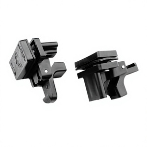 Para Wuling Sunshine 6371 6372 6373 6376 6400 Xingwang Yangguang: Pieza de repuesto para cerradura de ventana central de cristal, material PP 2523 - Product Image 4
