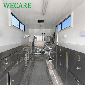 WECARE <span class=keywords><strong>Outdoor</strong></span> <span class=keywords><strong>Pet</strong></span> autocarro di lavaggio cane gatto lavaggio furgone camion Mobile cura animali domestici toelettatura rimorchio - Product Image 6