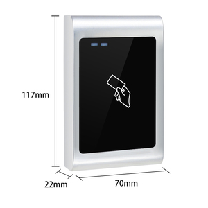 APP TuyaSmart 125 metallo per esterni khz EM & 13.56MHz rfid lettore di schede di prossimità sistema di controllo di accesso wiegand 26 wiegand 34 ip68 - Product Image 5