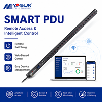 PDU intelligent NEMA, norme américaine, pour centre de données, PDU de montage en rack, contrôle à distance intelligent, PDU pour l'exploitation minière