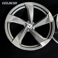 Jantes en alliage forgé personnalisées VLC, concaves profondes, neuves, 5x112, 5 branches, 17-24 pouces, finition usinée, pour A4 A3 A7 RS7 A8 Q7
