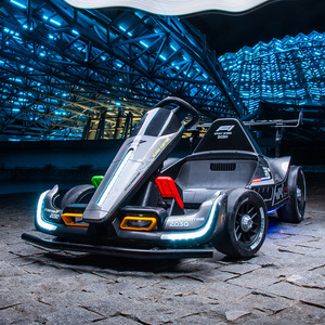 Auto Elettrica Giocattolo per Bambini a Quattro Ruote con Funzione Drift, Prezzo Conveniente, 12V 24V10AH, Doppio Motore, <span class=keywords><strong>Go</strong></span>-<span class=keywords><strong>Kart</strong></span> a <span class=keywords><strong>Batteria</strong></span> - Product Image 2