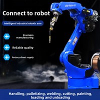 Robot de soudage entièrement automatique pour pipeline, soudeur industriel automatique TIG/MIG, bras robotisé de soudage, manipulateur six axes, fabrication chinoise