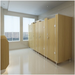 Accessoires pour cloisons de toilettes publiques, ensemble de lavage des mains en acier inoxydable 304, design minimaliste, installation facile, usage général - Product Image 4