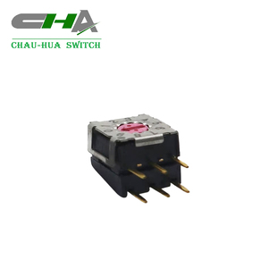 Side Angle 25mm <strong>Rotary</strong> <strong>Encoder</strong> <strong>Switch</strong> DLP Interpolation Patch 8-16 <strong>Digital</strong> 6 8 Position Lamp Toggle <strong>Rotary</strong> Push Button <strong>Switch</strong> - Product Image 4