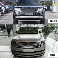 Convient aux Kits Carrosserie Land Rover Range Rover Amélioration Look SV Accessoires Extérieurs Pare-chocs Avant Grilles Inférieures Vogue L460 Kit Carrosserie