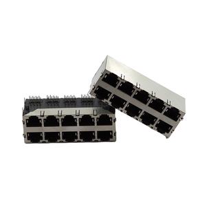 <span class=keywords><strong>Prix</strong></span> d'usine RJ-45 Connecteur Jack 1000 Base-<span class=keywords><strong>T</strong></span> 2x5 Port JISJACK Connecteurs Ethernet du fournisseur TI Intel - Product Image 1