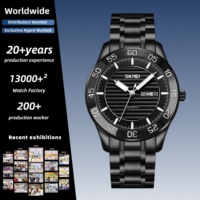 Montre à quartz SKMEI 9293 avec cadran audacieux, accessoire de mode pour homme moderne, idéale pour les sorties du week-end et les occasions décontractées.