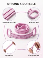 Cuerda Elástica de Resistencia Ajustable para Ejercicios en Casa, Entrenamiento de Hombros, Gimnasio, Entrenamiento de Fuerza, Expansor de Pecho Plegable