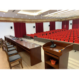 Multifunctional Audio Visual System Tiered Auditorium Stage Entertainment Equipment Wholesale Black Model 1 - Product Image 2