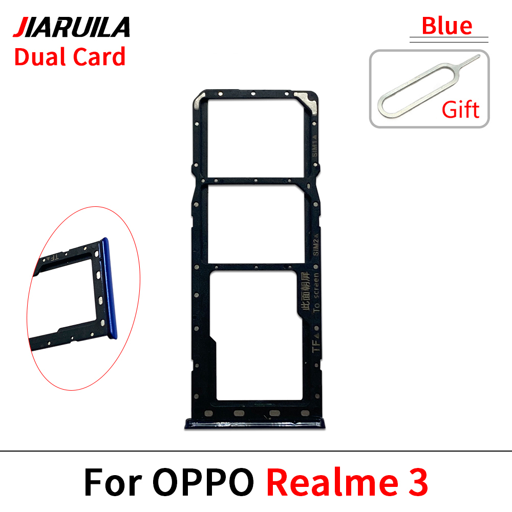 Pour Realme 3 bleu