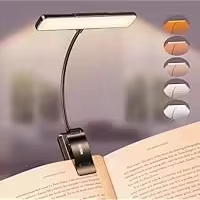 <span class=keywords><strong>Lampe</strong></span> <span class=keywords><strong>de</strong></span> lecture LED rechargeable à clip flexible pour le cou, avec 3 modes <span class=keywords><strong>de</strong></span> couleur, CRI 90 élevé, idéale pour la chambre, les voyages et la lecture nocturne - Product Image 6