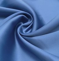 Nouveau tissu satiné en polyester imitation acétate double face respirant pour textile de maison, jupe, chemise, robe, costume, cheongsam