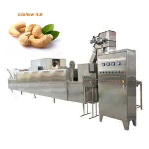 Belt Continuous Soybean Peanut Roaster Nut Roasting Machine
