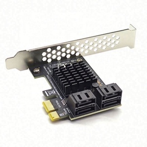 Carte d'extension PCIE 3.0 X1 vers 4 ports <span class=keywords><strong>SATA</strong></span> <span class=keywords><strong>III</strong></span> SATA3.0, chipset ASM1064 pour IPFS Filecoin - Product Image 5