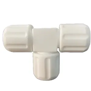 Miracle professional manufacturer PTFE Single Ferrule/flare type Tube Connector 1/8 to 1.1/2 Inch