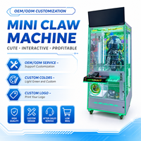 Mini machine à griffes commerciale à monnayeur, jeu d'arcade de type grue à peluches pour centre d'attractions