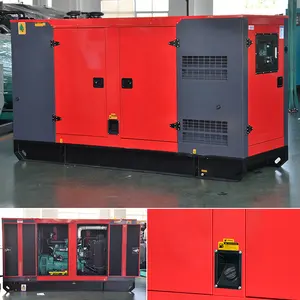 90kw 112.5kva Stille Diesel Generator Set Fabriek Grupo Elektrogeno Dynamo Type Met 40kw Power 220V/380V Spanning