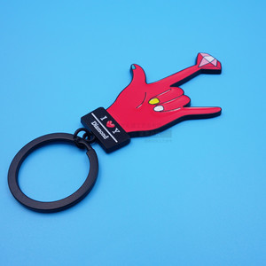 <b>Custom</b> Cartoon Metal Keychain Hollow Pendant Zinc Alloy <b>Doll</b> Shape Bright Nickel Handmade Business Gift - Product Image 4