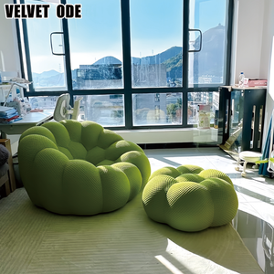 Canapé Bulle Nuage de Qualité Commerciale, Couleur Personnalisée 1:1, Canapé Boule Courbé, Mobilier pour Hall d'Hôtel, Villa, Salon - Product Image 2