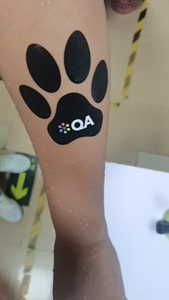 Pegatina de tatuaje temporal con logotipo personalizado para equipos deportivos, impermeable, extraíble, para eventos deportivos, regalos promocionales - Product Image 6