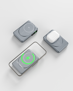 Banque d'alimentation à charge rapide Qi2 10000mah, compatible avec les séries <span class=keywords><strong>iPhone</strong></span> <span class=keywords><strong>12</strong></span>/13/14/15/16, prend en charge la charge des Airpods - Product Image 5