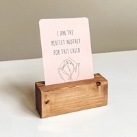 Cartes de tarot éducatives personnalisées en gros pour enfants, impression sur mesure, matériau en papier écologique durable, emballage en boîte rigide