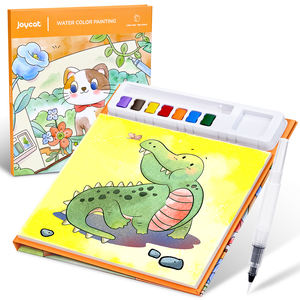 Libros de Colorear con Agua Joycat, Juguetes Educativos para Niños Pequeños, Tema de Conocimiento Común, Libro de Pintura con Acuarelas y Papel de Dibujo - Product Image 1