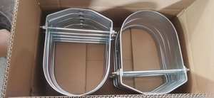 可调节镀锌碳钢天花板管吊架 镀锌吊环 1/2-8英寸 尺寸2.0-6.0毫米 厚度25-38毫米 - Product Image 6