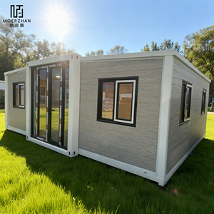 Espace de stockage flexible en conteneur 20FT/40FT, unité préfabriquée portable, bâtiment en acier extensible à bas prix - Product Image 2