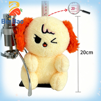 Fabricant de Peluches : Jouet en Peluche Chiot Kawaii 20 cm avec Visage Souriant, Chien en Peluche Moelleux, Poupée Animale en Peluche, Broderie de Logo Personnalisé, Usine