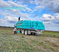 Presse à ensilage électrique 100 kg, machine à emballer les balles de foin entièrement automatique, ensileuse et emballatrice de maïs