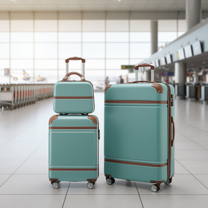 Ensemble de bagages à roulettes DB Hardshell 3 pièces 20 pouces 28 pouces avec serrure TSA, valise de voyage légère doublée en polyester - Product Image 2