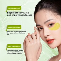 Masque pour les yeux réutilisable, traitement des cernes et des ridules, logo personnalisé, patchs sous les yeux