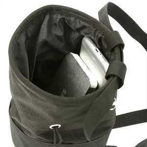 Custom Large Crossfit Lifting Belt with Quick-Clip Polyester Training Bouldering Sport Climbing Drawstring Camping Chalk <b>Bag</b> - Product Image 1