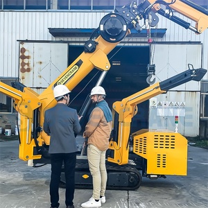 Grúa de orugas de 3 toneladas, y 8 toneladas 5 toneladas, grúa flexible sobre orugas - Product Image 6