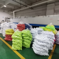 Vente en gros de balles de golf lumineuses de nuit avec logo personnalisé balles de golf lumineuses à LED coffret cadeau